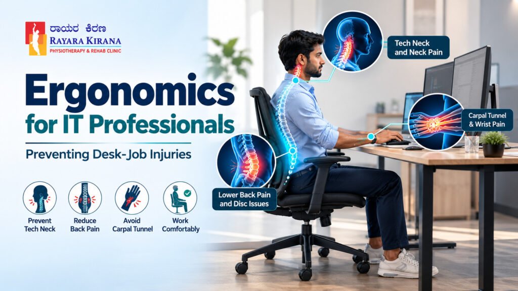 Ergonomics for IT Professionals: Preventing Desk-Job Injuries